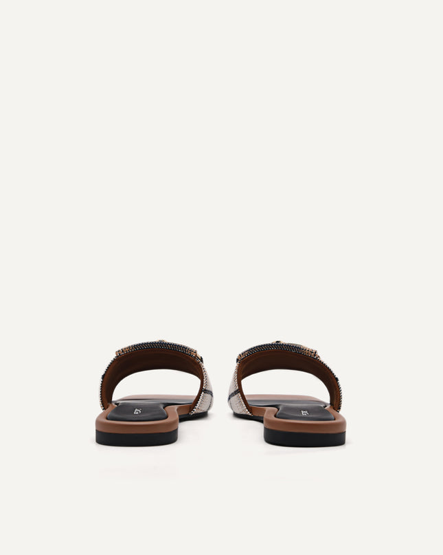 Jean Square Toe Sandals