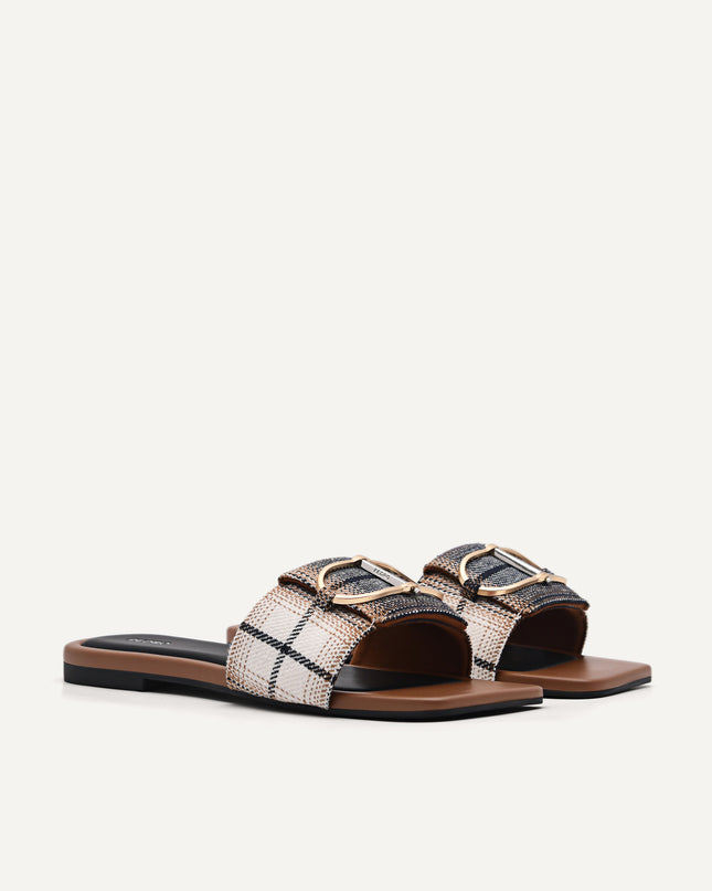 Jean Square Toe Sandals