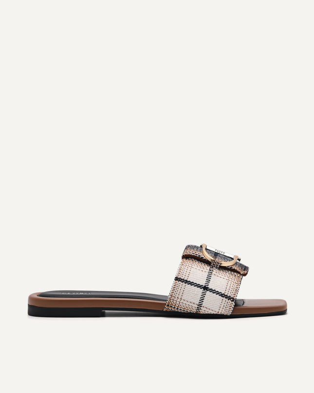 Jean Square Toe Sandals