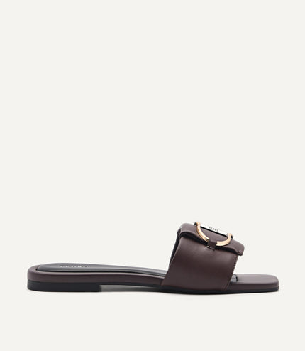 Jean Square Toe Sandals