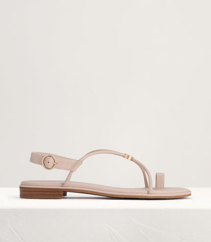 Cording Toe-Ring Sandals