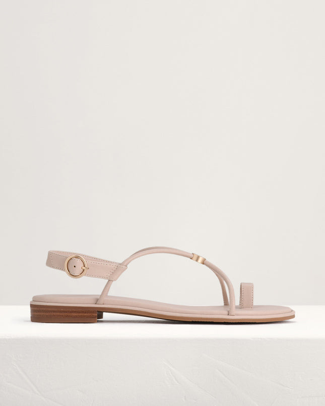 Cording Toe-Ring Sandals