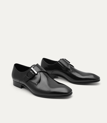Redford Leather Single Monkstrap Shoes