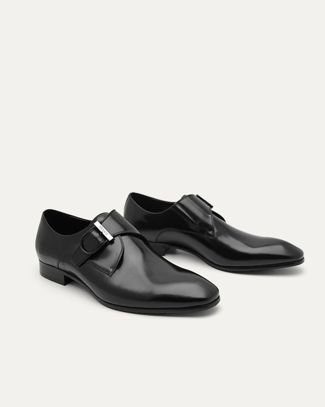 Redford Leather Single Monkstrap Shoes