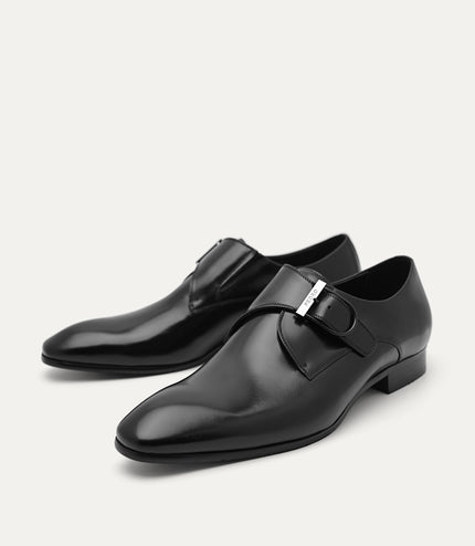 Redford Leather Single Monkstrap Shoes