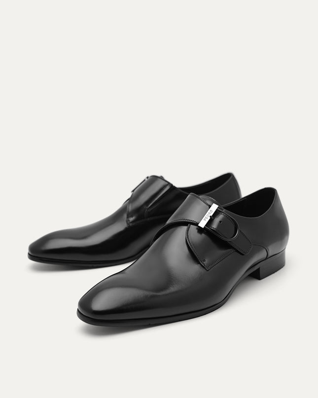 Redford Leather Single Monkstrap Shoes