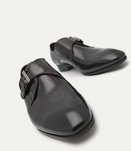 Redford Leather Single Monkstrap Shoes