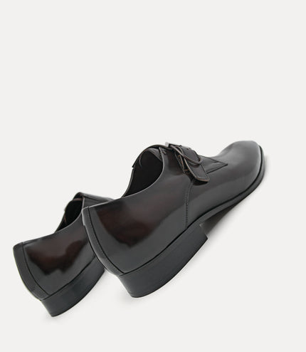 Redford Leather Single Monkstrap Shoes