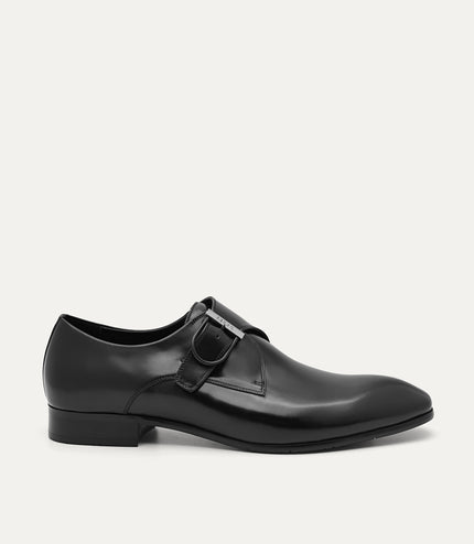 Redford Leather Single Monkstrap Shoes