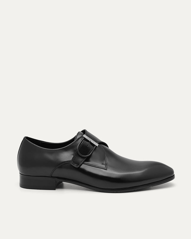 Redford Leather Single Monkstrap Shoes