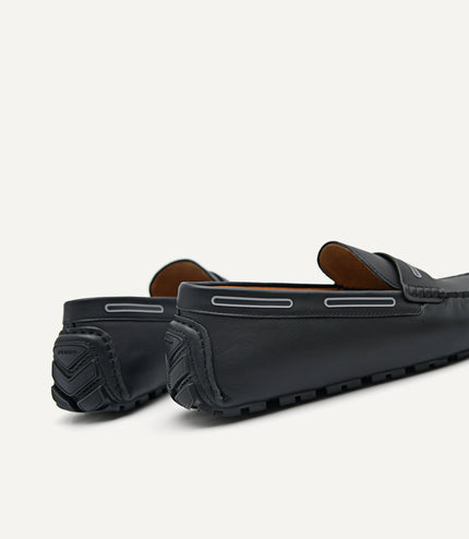 Leather Mod Mocassins