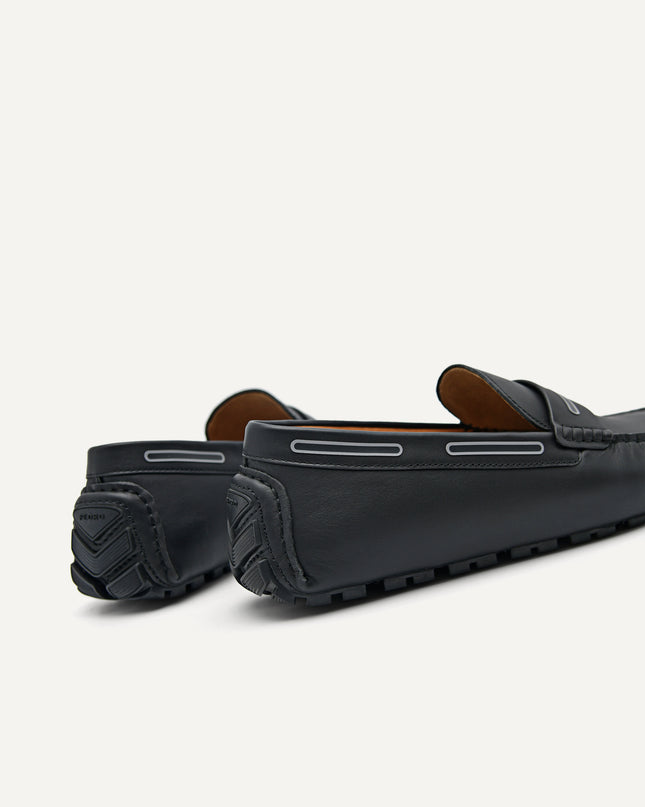 Leather Mod Mocassins