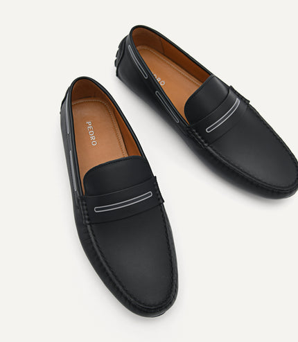 Leather Mod Mocassins