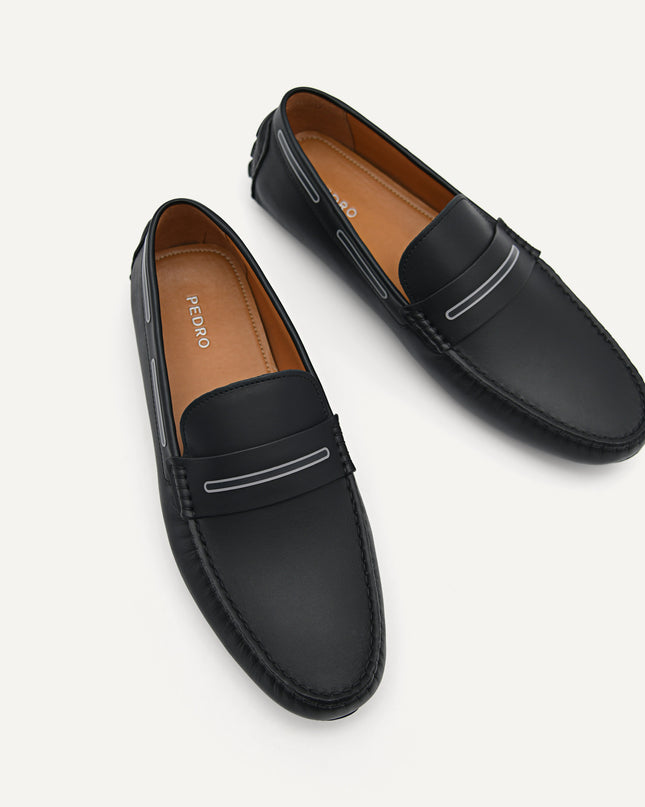 Leather Mod Mocassins