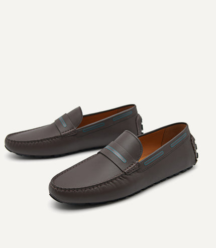 Leather Mod Mocassins