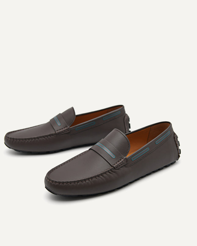 Leather Mod Mocassins