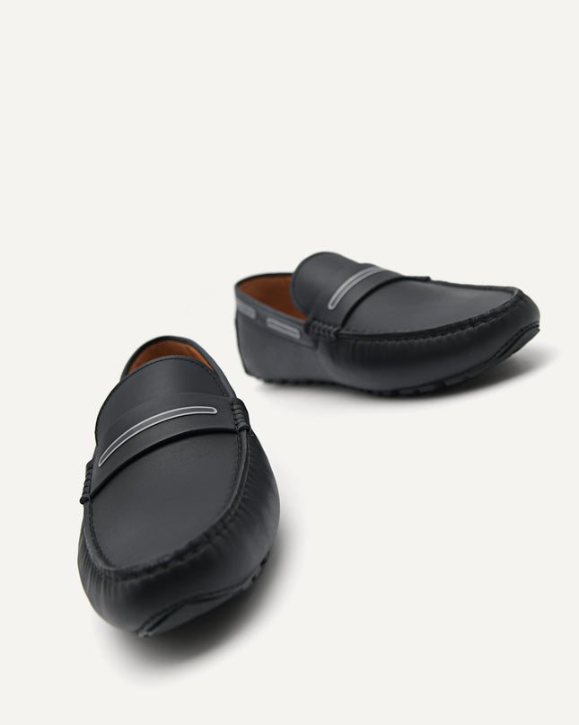 Leather Mod Mocassins