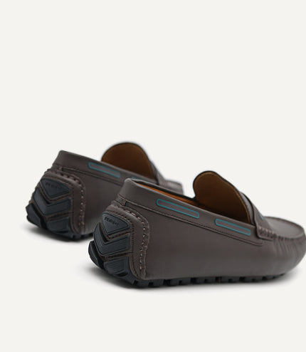 Leather Mod Mocassins