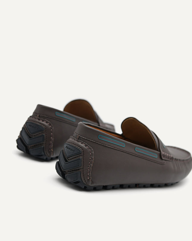 Leather Mod Mocassins