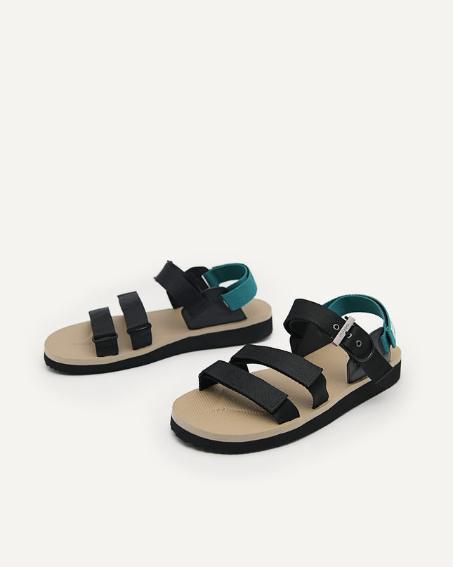 Nylon Strap "Barcode" Sports Sandals