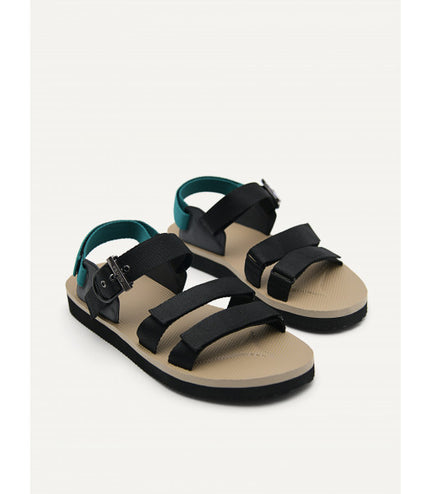 Nylon Strap "Barcode" Sports Sandals