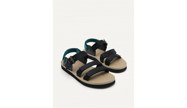 Nylon Strap "Barcode" Sports Sandals