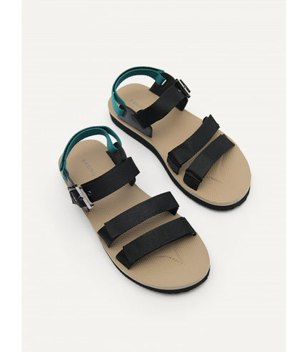 Nylon Strap "Barcode" Sports Sandals