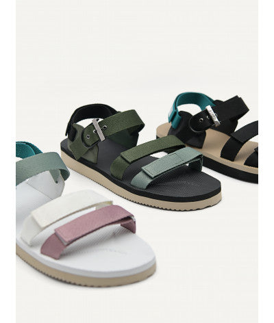 Nylon Strap "Barcode" Sports Sandals