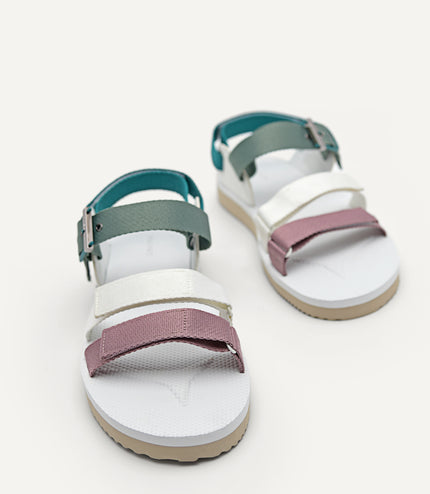 Nylon Strap "Barcode" Sports Sandals