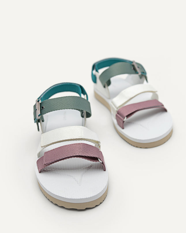 Nylon Strap "Barcode" Sports Sandals