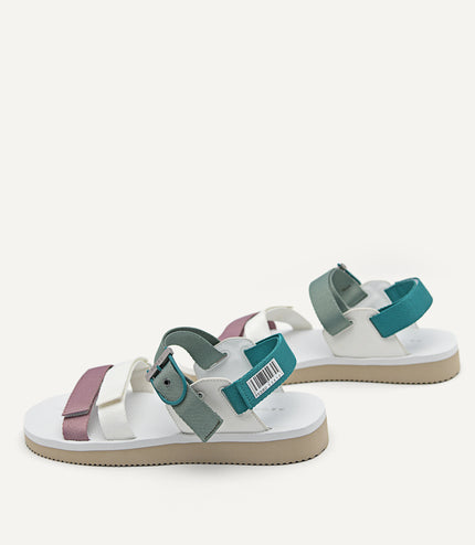 Nylon Strap "Barcode" Sports Sandals