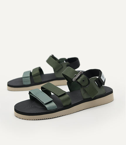 Nylon Strap "Barcode" Sports Sandals