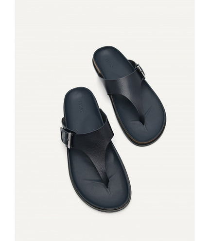 Synthetic Leather Thong Sandals