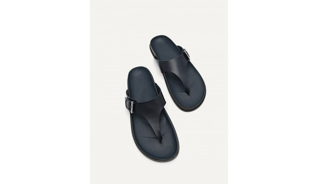 Synthetic Leather Thong Sandals