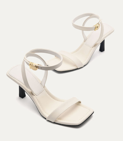 Orb Heeled Sandals
