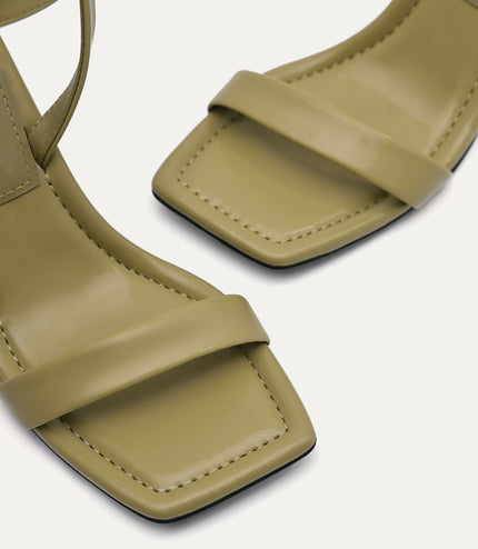 Orb Heeled Sandals