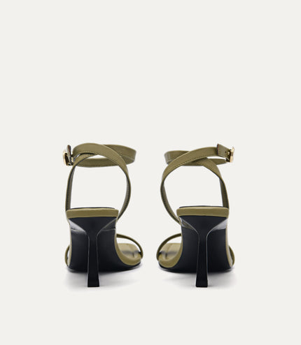 Orb Heeled Sandals