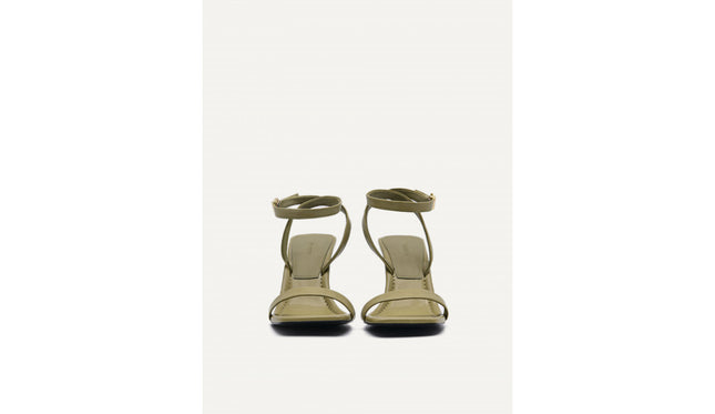 Orb Heeled Sandals