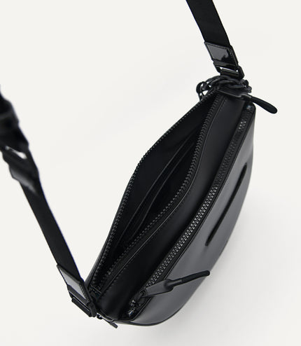 Nylon Sling Bag with Detachable Card Holder