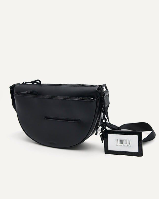 Nylon Sling Bag with Detachable Card Holder