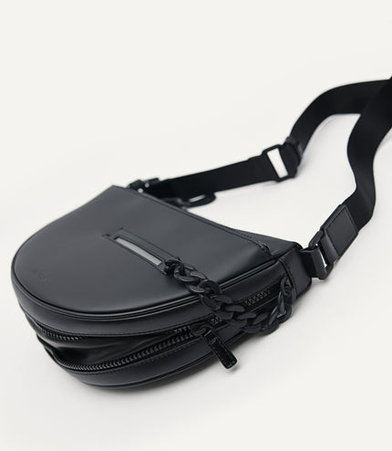 Nylon Sling Bag with Detachable Card Holder