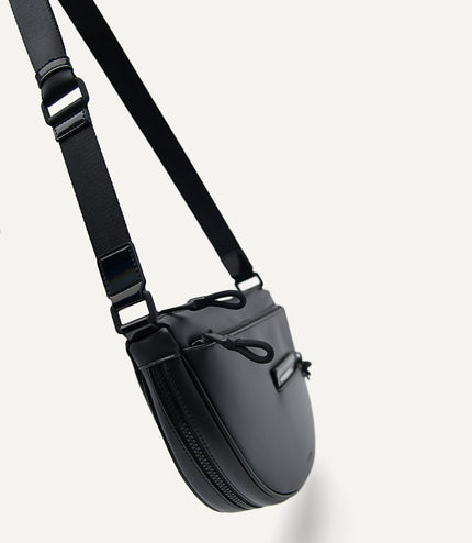 Nylon Sling Bag with Detachable Card Holder