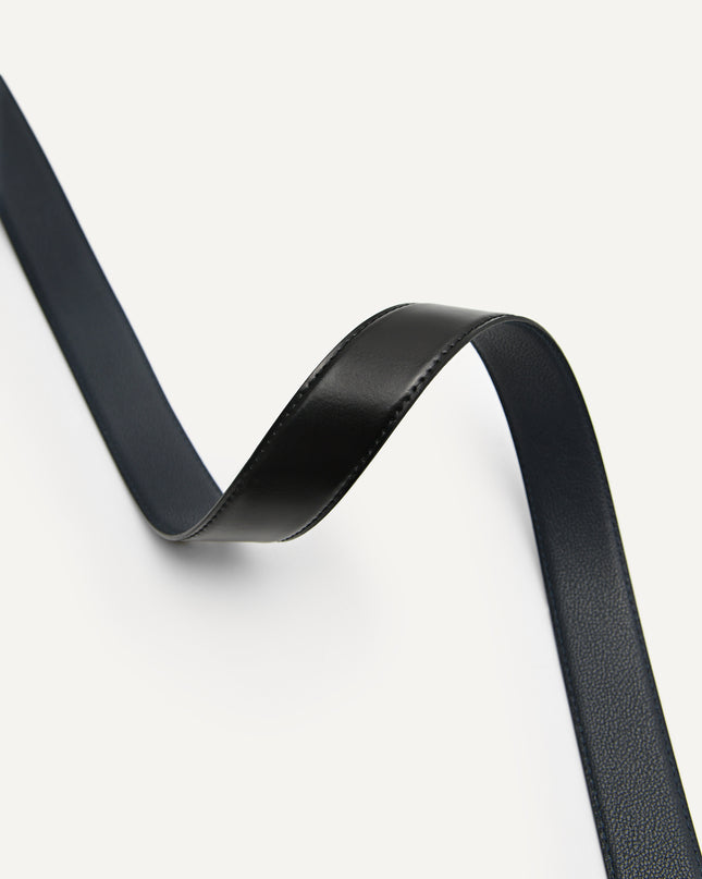 Leather Reversible Pin Belt