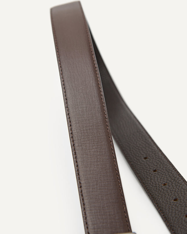 Leather Reversible Tang Belt
