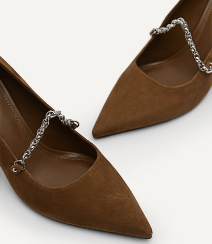 Suede Sistrah Pumps