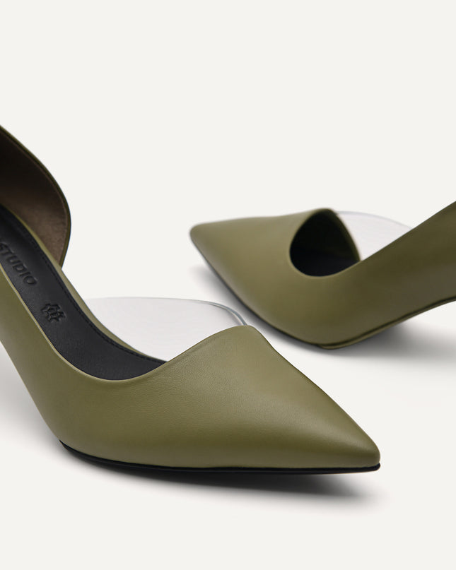 PEDRO Studio Leather Helene Heels