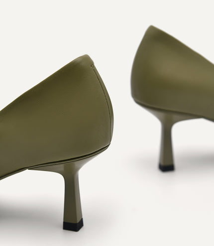 PEDRO Studio Leather Helene Heels