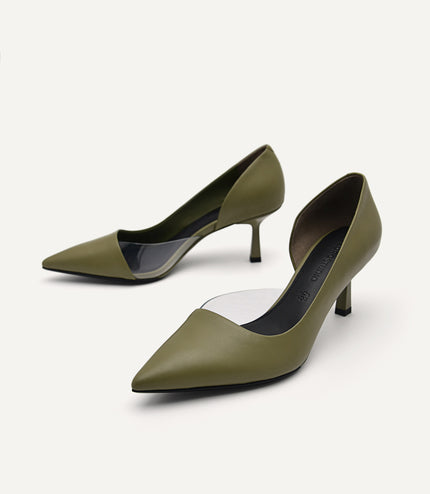 PEDRO Studio Leather Helene Heels