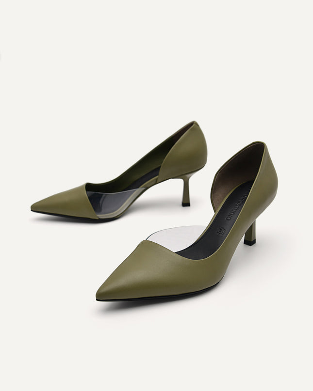 PEDRO Studio Leather Helene Heels