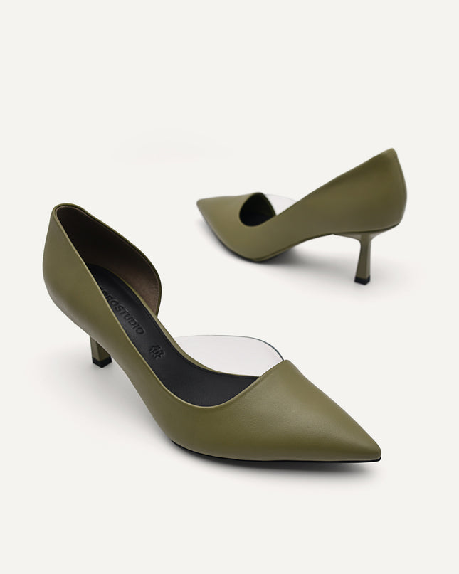 PEDRO Studio Leather Helene Heels